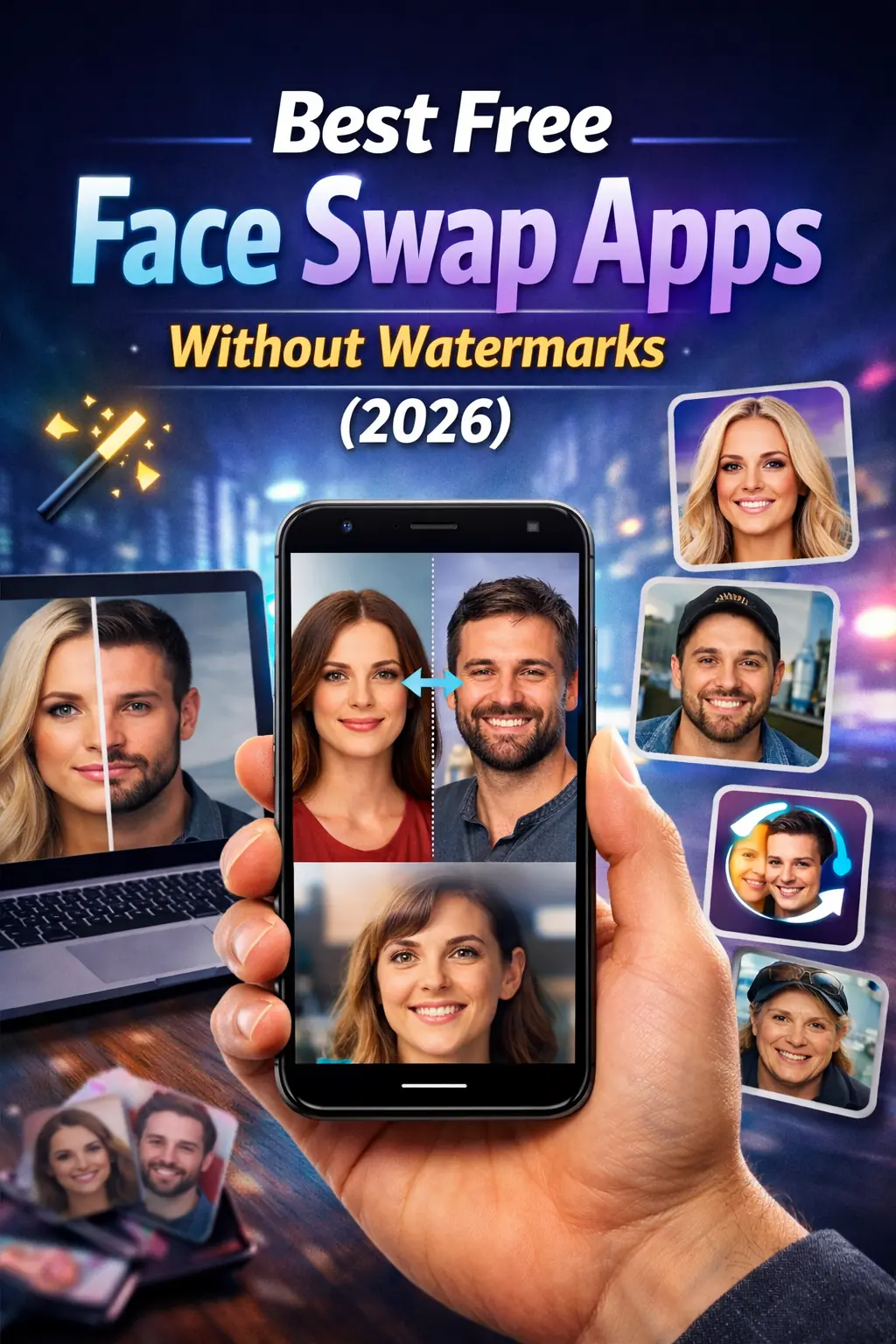Best Free Face Swap Apps Without Watermarks (2026)