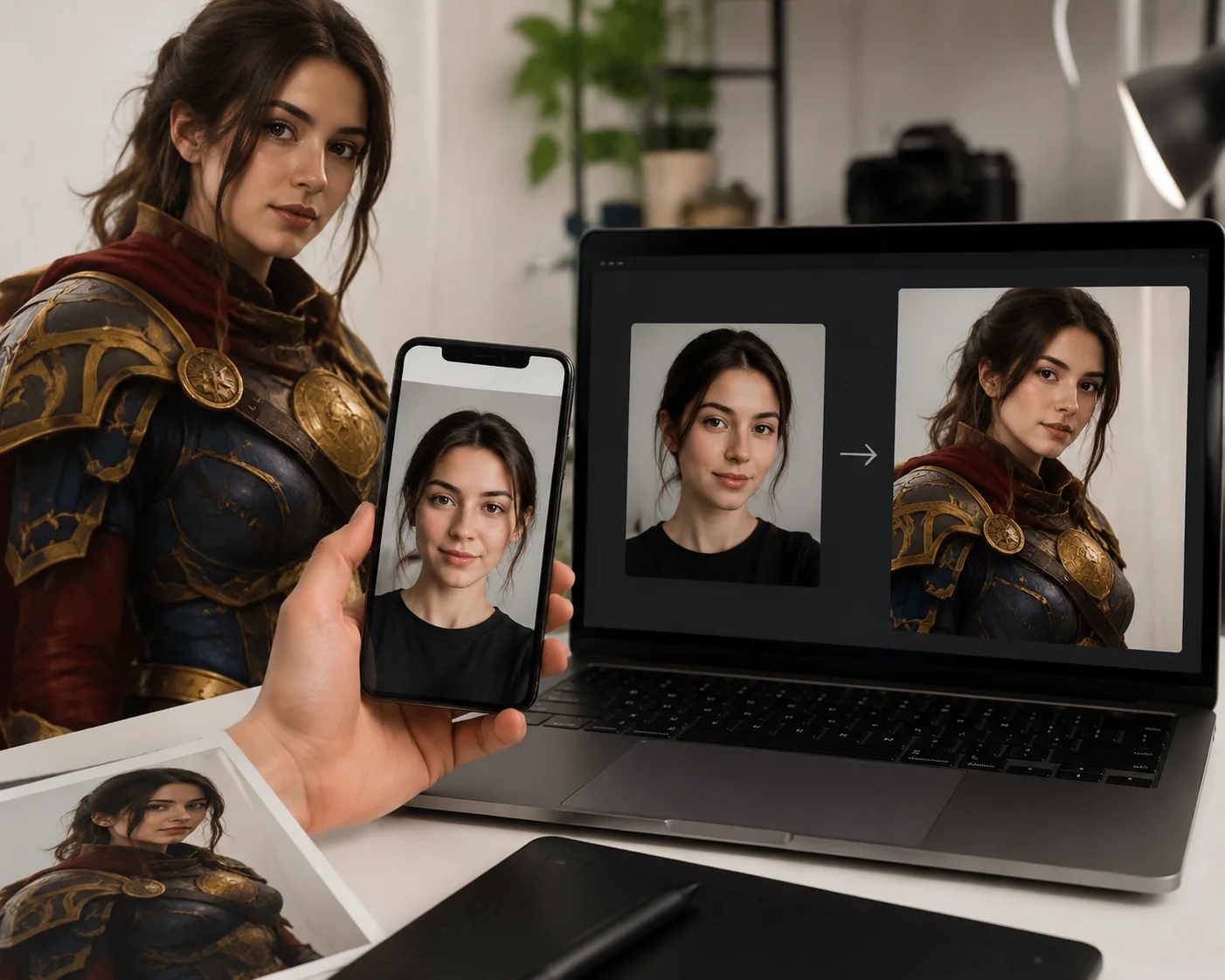 Cosplay Face Swap: Become Your Favorite Character