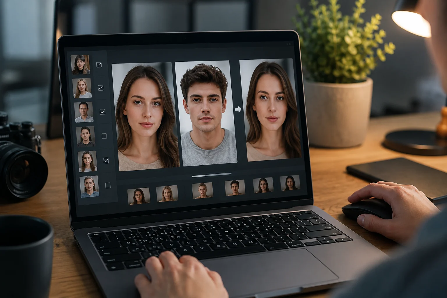 Offline Face Swap App: Privacy-First Picks (2026) before and after face swap example