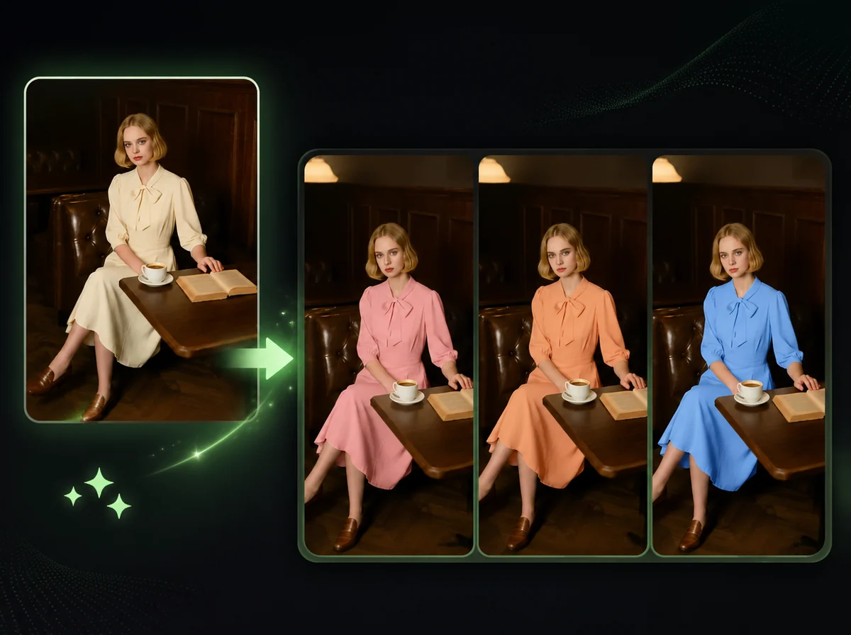 AI Photo Recolor Tool
