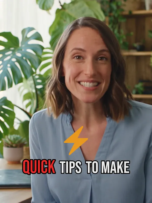Headline animated caption style example