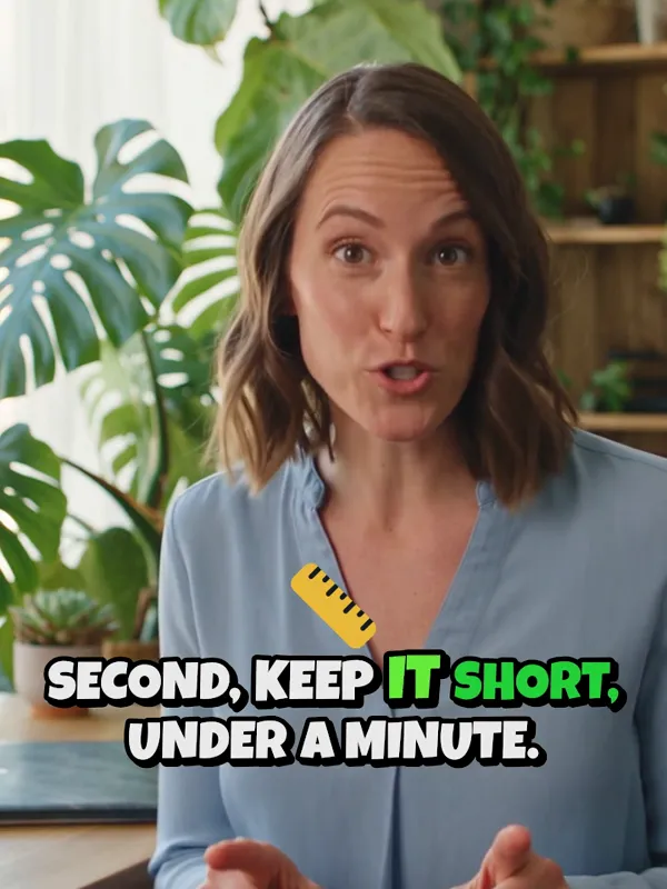 Playful animated caption style example