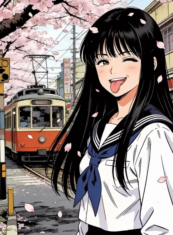 AI Ahegao result
