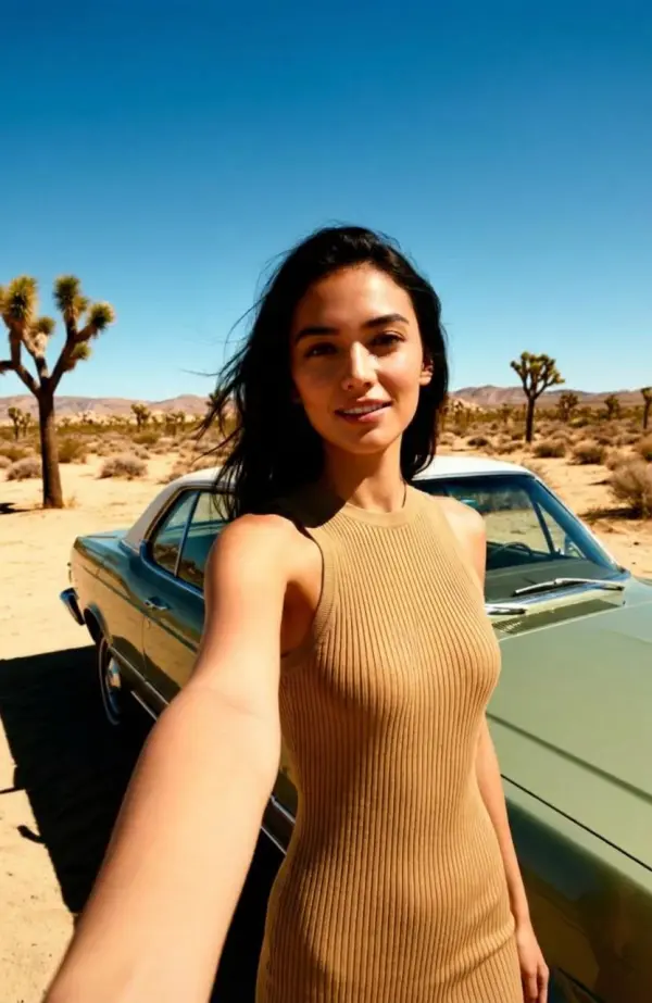 AI Selfie result