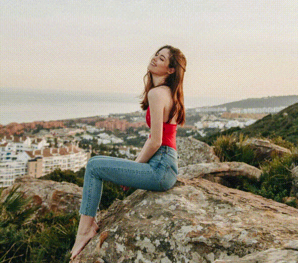 Cambiador de fondo IA aplicado a retratos y fotos de perfil con bordes de cabello naturales