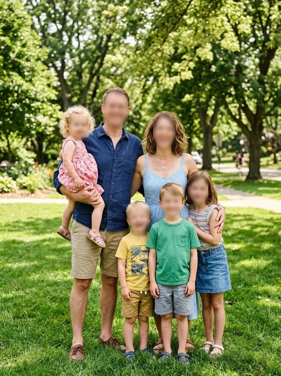 Image Face Blur result