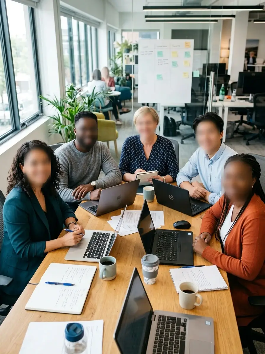 Image Face Blur result